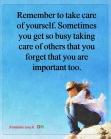 Remeber To Take Care Of  Yourselves too Doctors